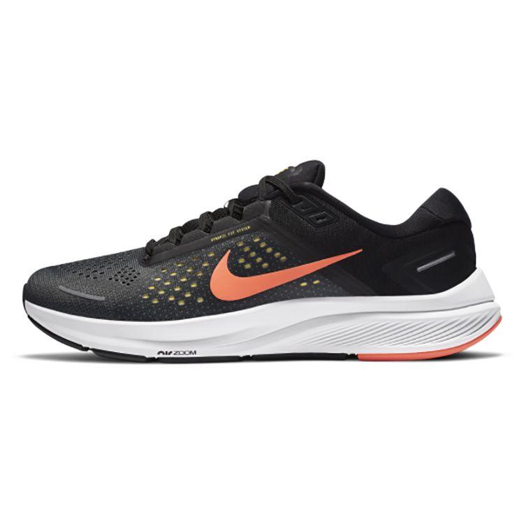 

Мужские кроссовки Nike Air Zoom Structure 23 Black Bright Mango антрацит CZ6720-006