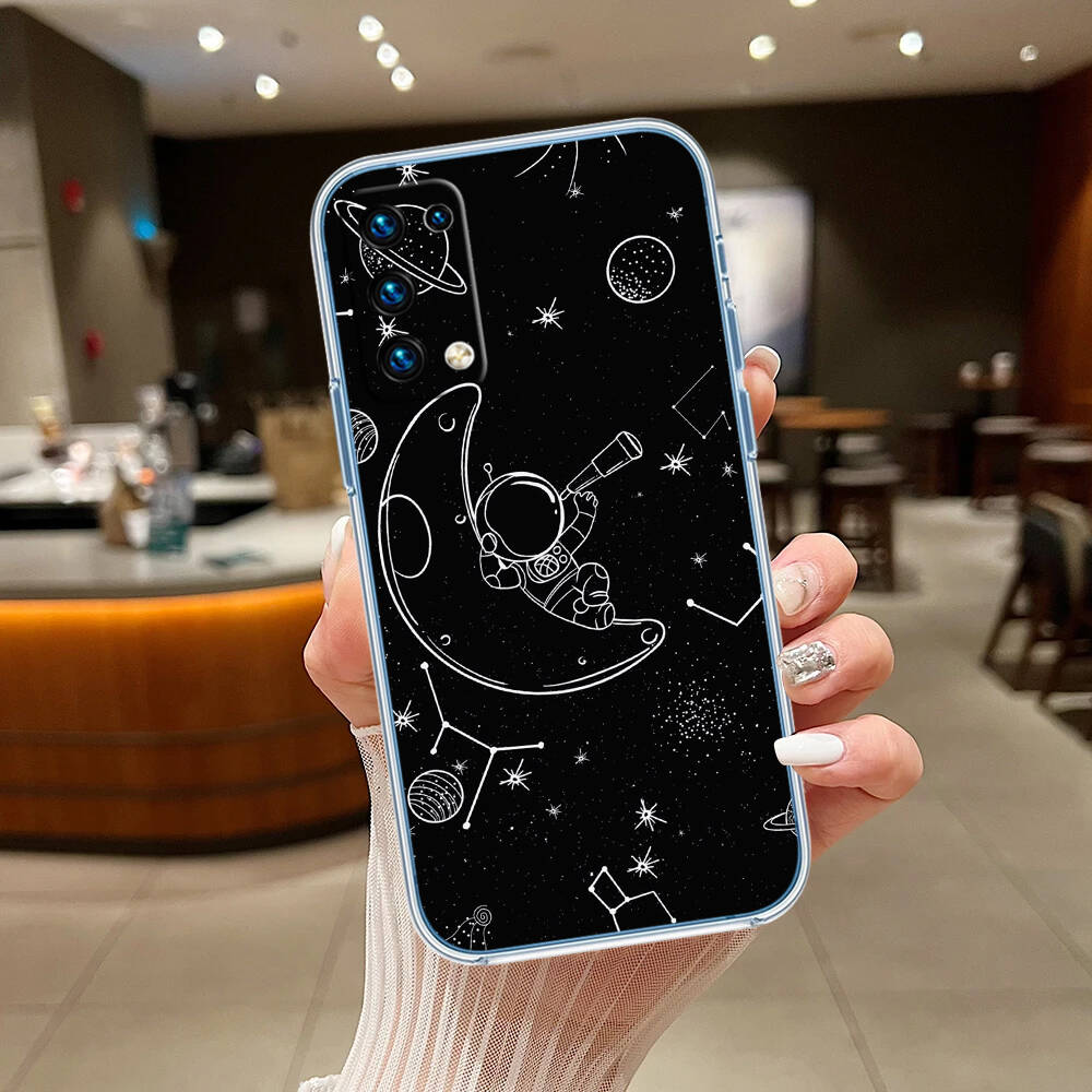 Astronaut Space Moon Phone Case for Motorola G14 G15 G24 G30 G31 G32 G34 G41 G42 G51 G52 G50 G60S G60 G62 G72 G71 G73 G84 G85 G200 E32