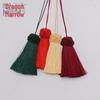 Dragon Ice Handwoven Silk Multicolor Tassel Bookmarkhat Tassel