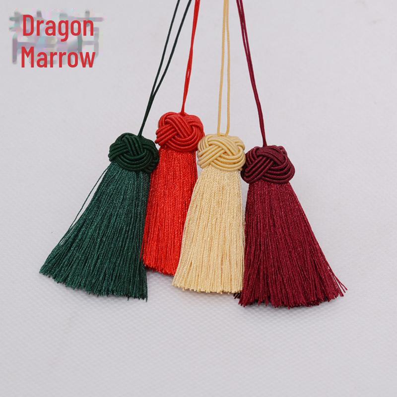 Dragon Ice Handwoven Silk Multicolor Tassel Bookmarkhat Tassel
