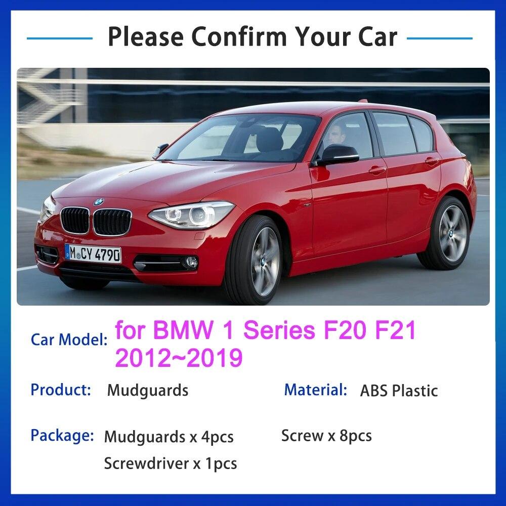 4x für BMW 1 Serie F20 F21 2012 2013 2014 2015 2016 2017 2018 Schmutzfänger Spritzschutz Schmutzfänger Kotflügel Vorne Zubehör