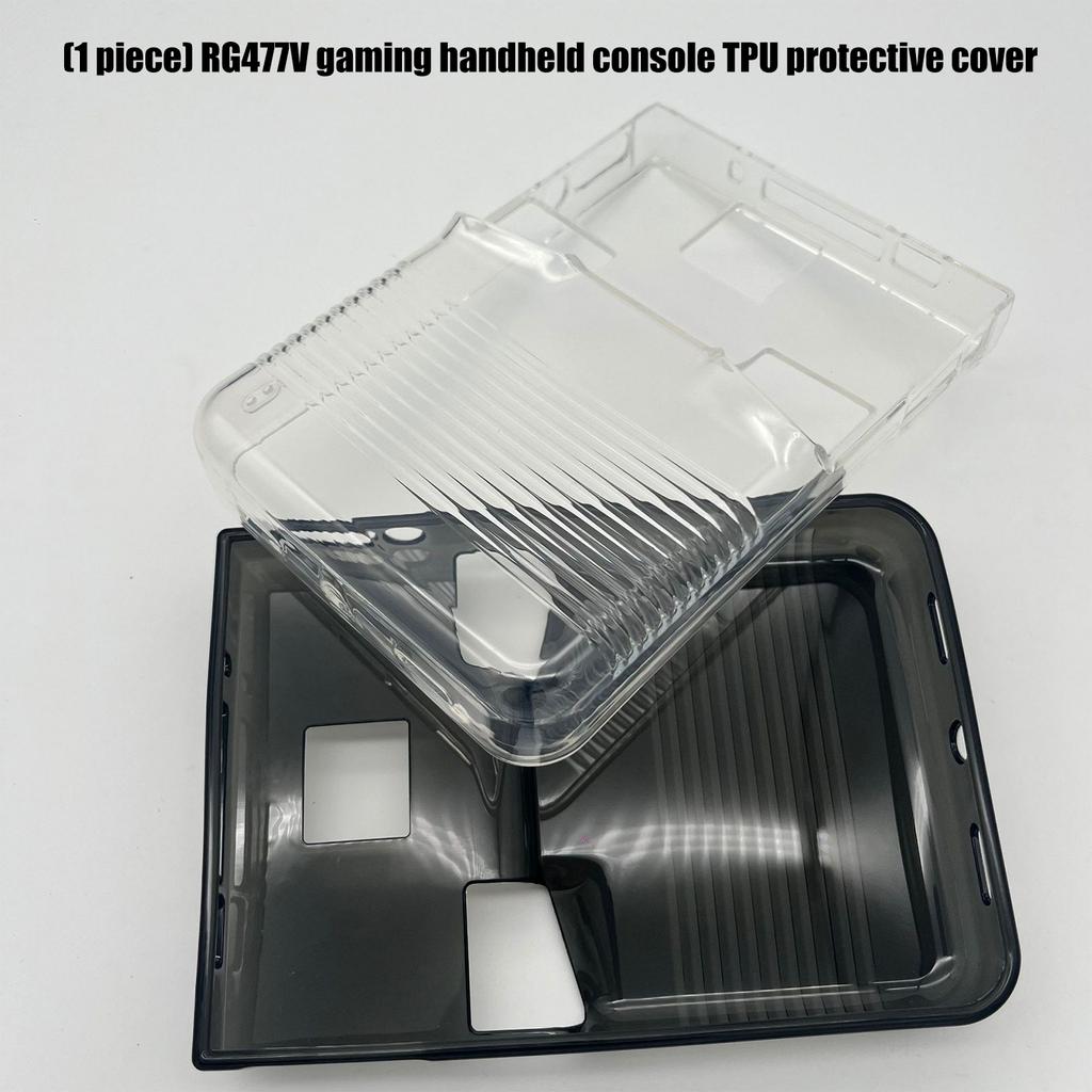 Gaming Accessories Transparent TPU Case Shockproof Shell for RG477V Gamepad Flexible Housing Console Scratchproof Case
