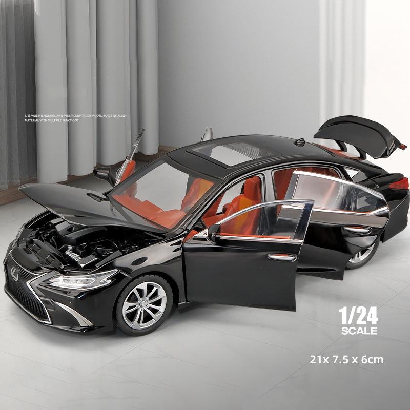 1/24 Lexus ES300 Sedan Alloy Scale Car Model Diecast Metal Miniature Car Model Collection Children Birthday Toy Car Vehicle