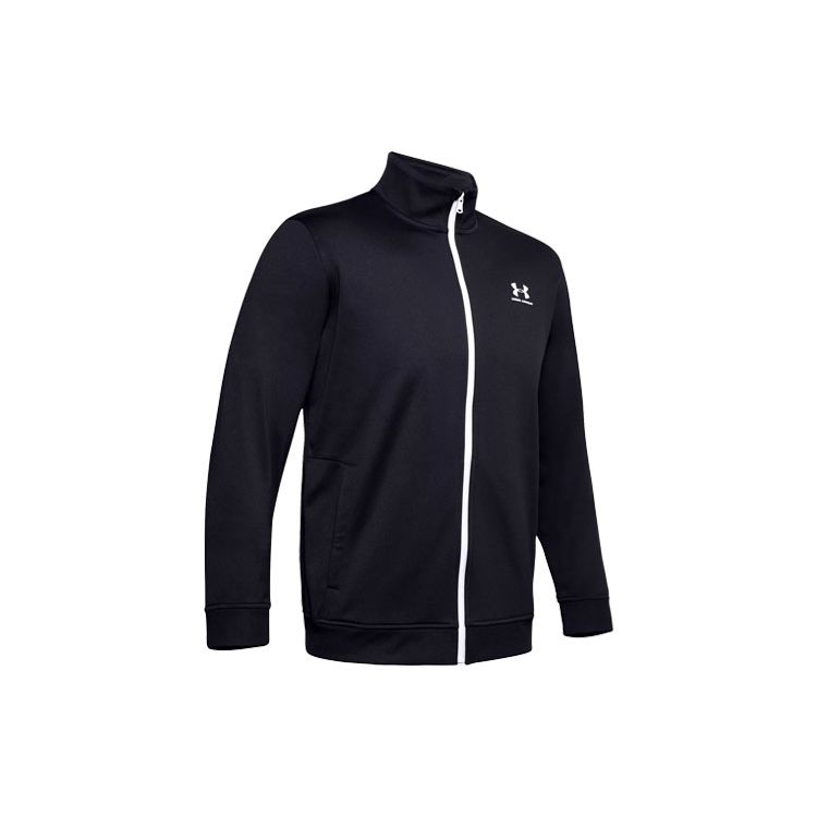 Under Armour Sportstyle Tricot Casual Sports Jacket Men Black 1329293-002 XL