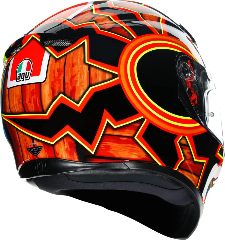 AGV Motorcycle Helmet Full Face SV ROSSI MUGELLO 2004 Mugello M K-3 (Rossi 2004) (57-58cm) 030190MF019-M