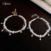French beaded zircon star double-layer pearl bracelet bracelet niche design temperament jewelry