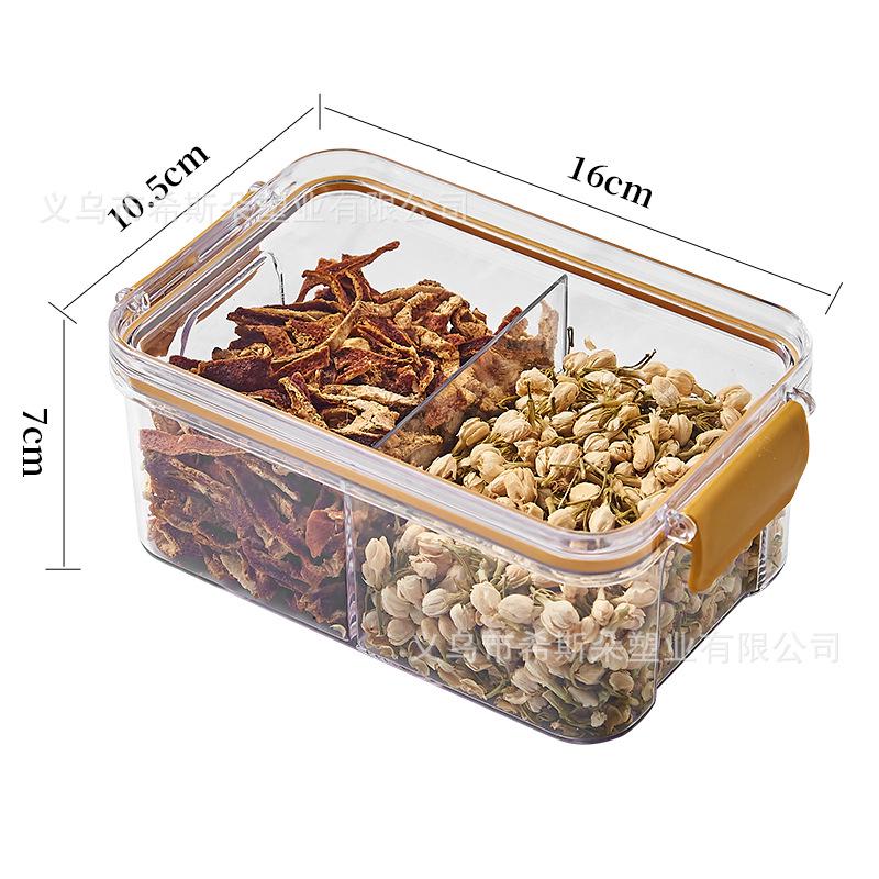 Transparent Plastic Food-Grade Storage Jar for Candy, Tea, Grains, and Cereal