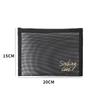 Black Mesh Cosmetic Bag Travel Convenient Toilet Bag Outdoor Travel Storage Bag Women Makeup Case Organizer Zipper Pouch