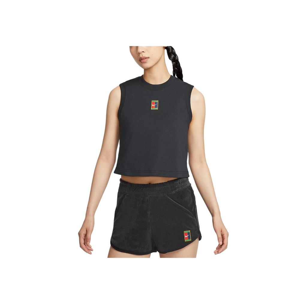 New Nike Heritage Sport Vests Women's Black FQ2274-010