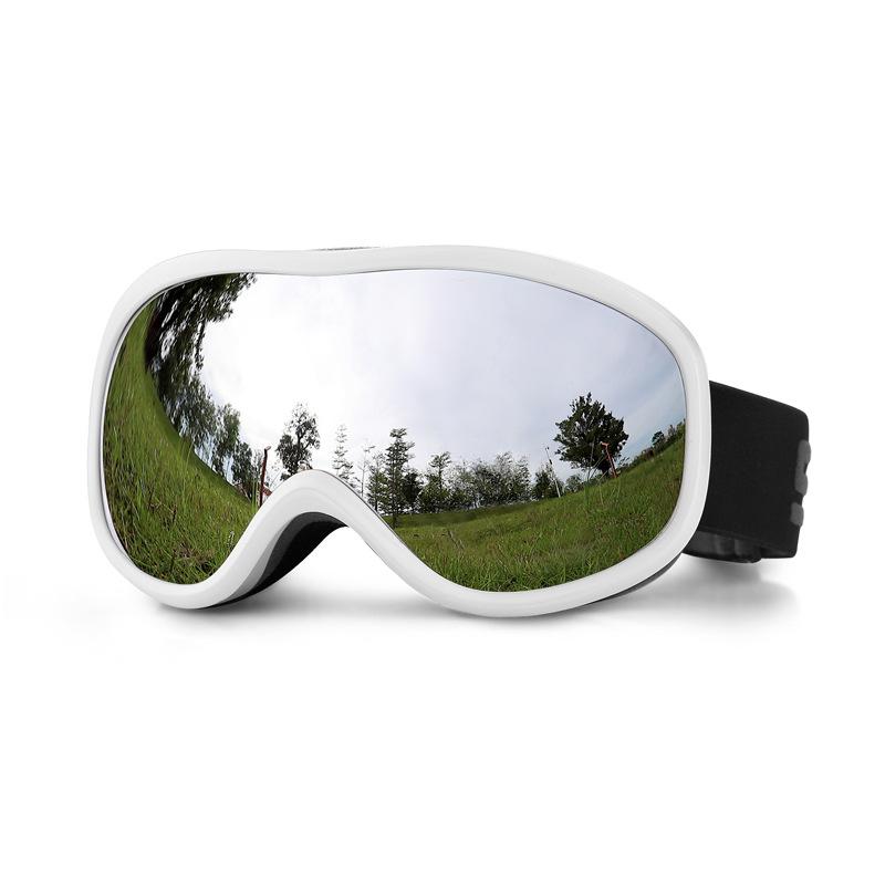 Anti-snow Blindness Snowboard Goggles Anti-fog Card Myopia Ball Lens Large Field of View Ski Goggles