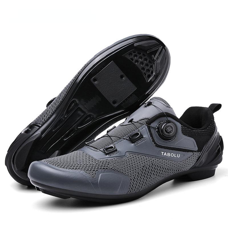 Pro Cycling Shoes MTB Mens Road Flat Speed Shoes Mens Route Shoes Cycling Race Cleats Women's Cycling Hiking ShoesSpd Mtb Shoes