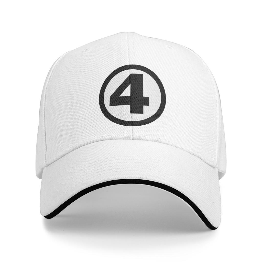 Czapki z daszkiem Fantastic Four Unisex Vintage Czapki przeciwsłoneczne Kapelusz typu Dad Regulowany Poliestrowy Kapelusz wędkarski Wysokiej jakości Czapki