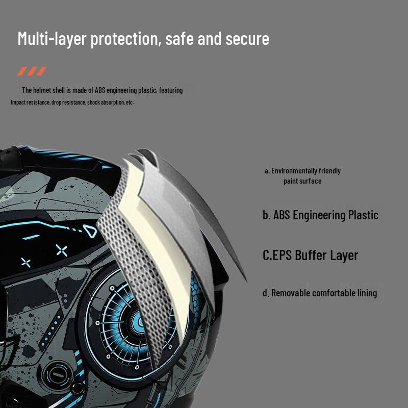 3C Certified Retro Full-Face Motorcycle Helmet for All Seasons - Scorpion Electric Half Helmet for Men and Women