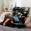 Cozy F-Friends Comedy Movie Characters Flannel Blanket for Beds Room Decoration Picnic - Customizable Gift Blanket