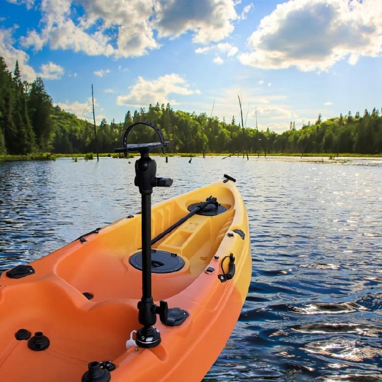 Kayak Camera Mount Mounting Stand Kayak Boats Accessory Adjustable Camera Mount Base Safety Camera Holder with Long Arm