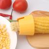 Corn Peeler For Corn On The Cob Ergonomic Handl Manual Rotary Corn Kernel Stripper Corn Shaver For Corn On The Cob Stainless