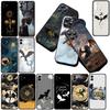 Book Fourths Dragon Wing Phone Case for Huawei P30 P20 Mate 20 Lite Pro Y7 Y6P Y7A 2019 Nova 5T 3I P30Pro Protective Cover