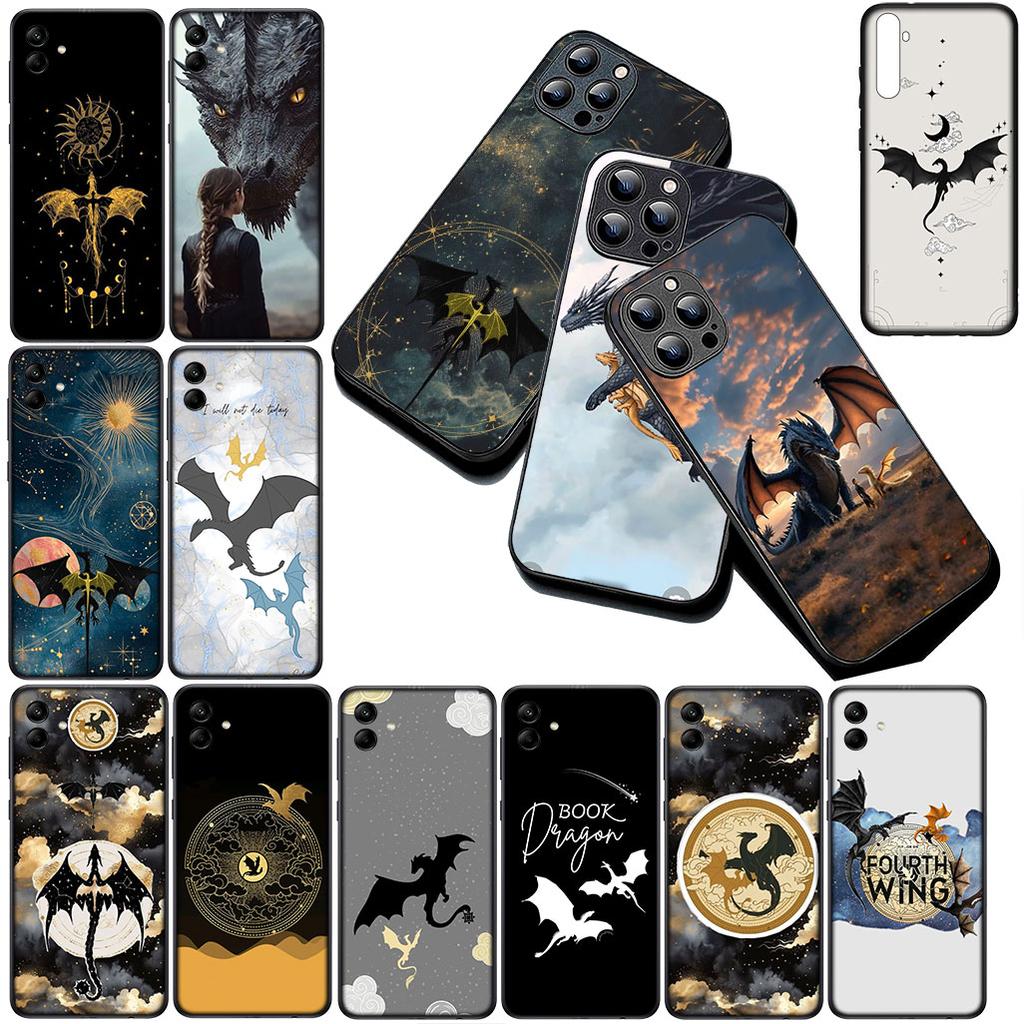Book Fourths Dragon Wing Phone Case for Huawei P30 P20 Mate 20 Lite Pro Y7 Y6P Y7A 2019 Nova 5T 3I P30Pro Protective Cover