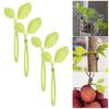 Leaf-Shaped Plant Ties Heavy Duty Zip Ties Cable Management Ties for Garden Plant Support And Home Office Cord Organization