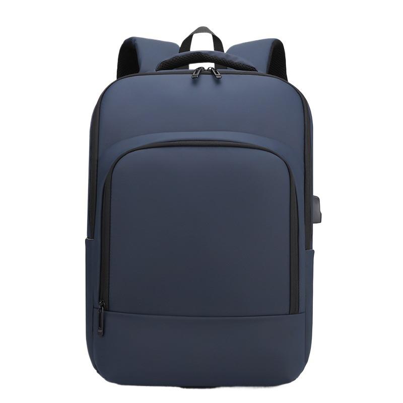 Schoolbag New Men's Go Backpack Simple Business Commuter Office Backpack Large Capacity Fashion Leisure Student Bag