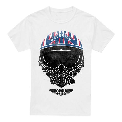 Top Gun Mens Maverick Helmet T-Shirt