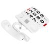 Big Button Phone Wired Big Button Landline Phone with Easy to Read Big Buttons and Super Loud Ringtones