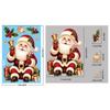 Window Cling Christmas Electrostatic Stickers Multicolor Window Decals  Christmas Decor