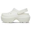 Snow Clogs 5.5cm Unisex 'White' Women's