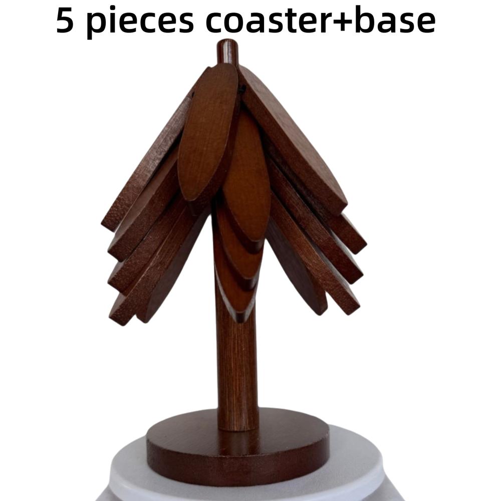 New Anti Heat Tree Design Coaster Tree Shape Household Ornaments Heat Insulating Mat Non-slip Stand Tree Design Coaster