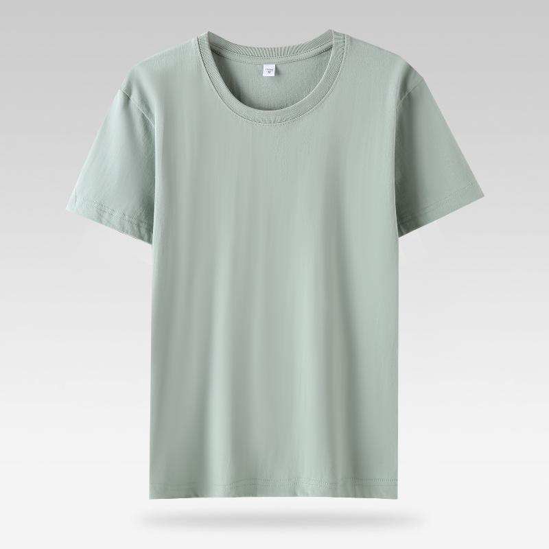 T-shirt Basiche Monocolore Uomo Donna Manica Corta Magliette Quotidiane Casual Vestibilità Regolare Estive Top Base Girocollo