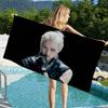 F-FelixS singer Microfiber Printed Beach Towel Mountain Climbing Yoga Beach Swimming Running Absorbent Soft Towel