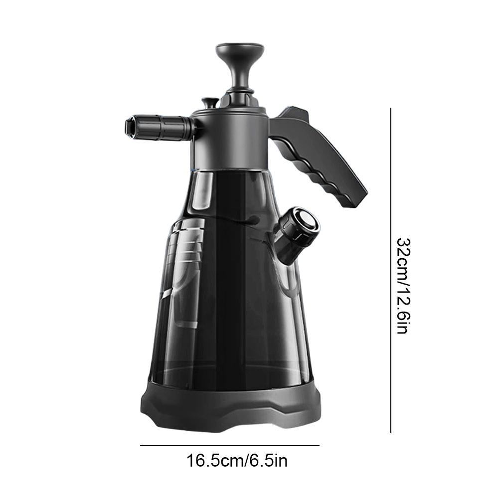 2.3L Air Pressure Snow Foam Sprayer High Pressure Hand Pump Foam Sprayer Pneumatic Car Foam Sprayer Car Detailing Cleaning Tool