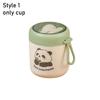 1Pcs Sealed Soup Bowl Insulated Breakfast Cup Porridge Cup Breakfast Box Vacuum Insulated Soup Can