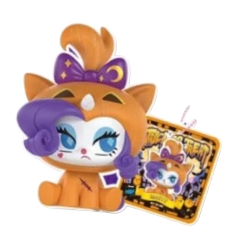 New KAYOU My Little Pony Mini Figure Nightmare Dress Up Night Blind Box Assembly Hanging Card Pendant Anime Peripheral Gift