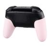eXtremeRate Replacement Left and Right Handle Grip Case for Switch Pro Pure Color Glossy DIY Hand Grip Case for Switch Pro Controller the Switch Pro