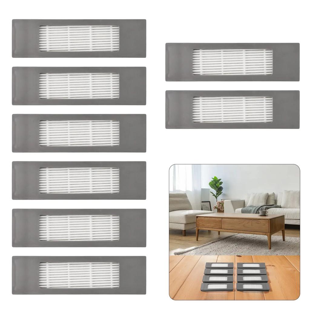 Replacement HEPA Filters for For Ecovacs For Deebot Models For OZMO 920 950 For T5 N8+ 8 Pack Efficient Filtration