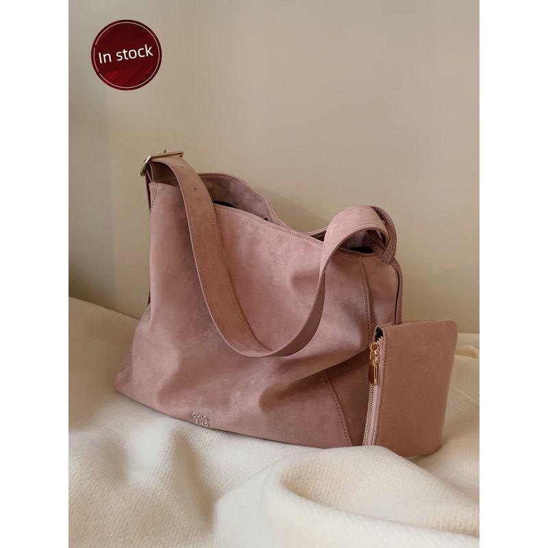 

South Style Chio2nd Ledao Rongyu Tote Bag Women s Large Capacity Spring and Summer Work Clothing Loose Shoulder Messenger Bag Pink(In stock)