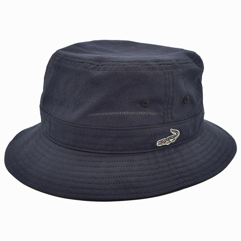 Crocodile Bucket Hat CROCODILE Absorbent Quick Drying Hat Spring Summer HC713 Men's Men's (L/58.0cm, Navy)