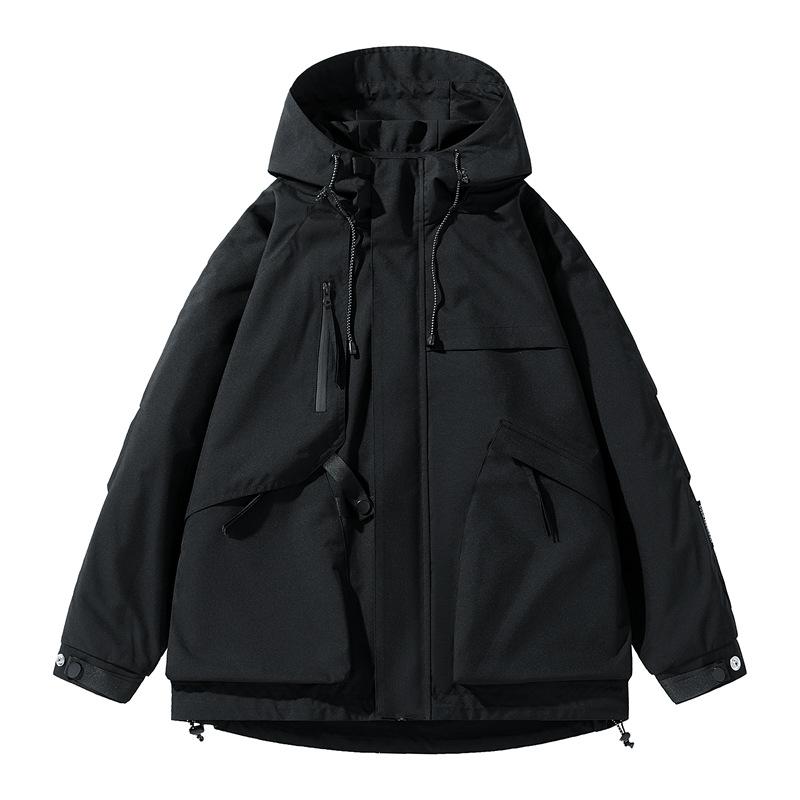 Kapuzen-Herbst- und Winter-Neue Herren-Koreanische Version Lässige Jugend-Outdoorjacke
