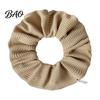 Multifunctional Knitted Hair Tie Pocket Scrunchies Ties with Hidden Zipper, Ponytail Holder Small Storage Bag Accessory Secret Compartment,