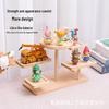 In-Stock Wooden Multi-Layer Flower Pot Display Rack and Living Room Figurine Shelf
