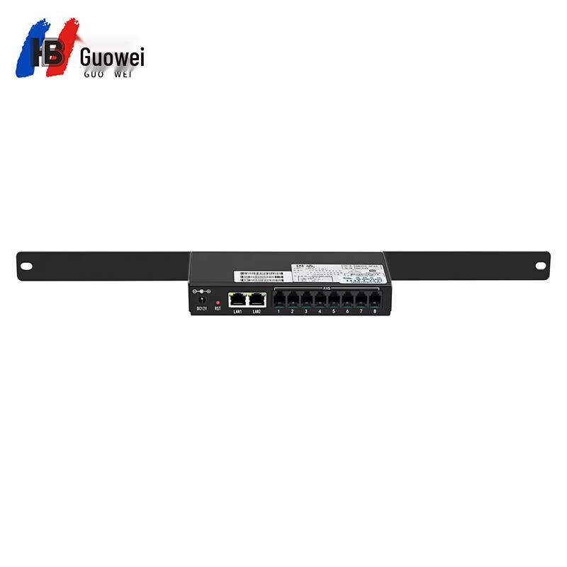 Guowei HB100-8S 8-Port FXS IP Voice Gateway (CN version)
