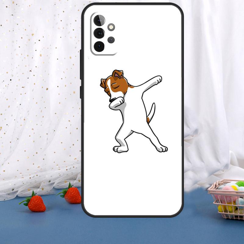 Jack Russell Terrier For Samsung Galaxy A15 A55 A35 A53 A33 A13 A36 A56 A26 A16 A22 A32 A52 A54 A34 A05 A06 Case