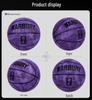 Basketball størrelse 7: PU Mikrofiber Nubuck, Innendørs, Fukttransporterende, Slitesterk, Perfekt for Ungdomskonkurranse og Trening