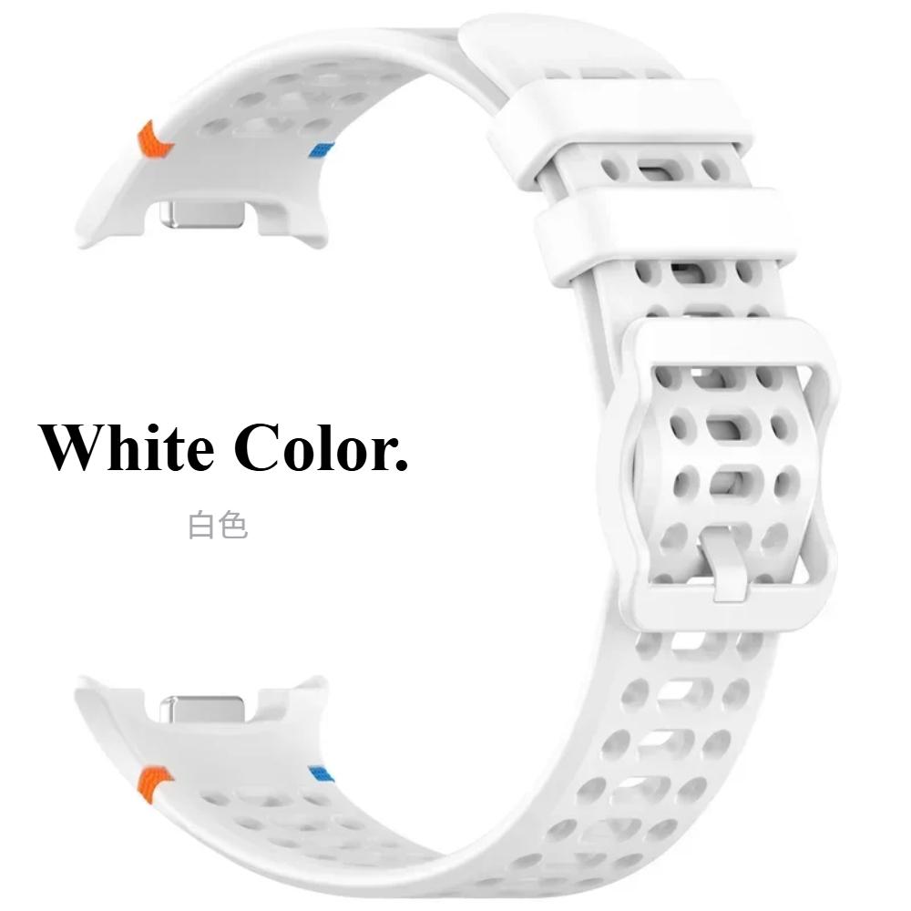 Silicone Strap For Samsung Galaxy Watch 8 Classic 46mm 40mm 44mm Band Watchband Adjustable Silicone Wristband Belt Watch8 Accessories
