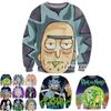 And Womensmens Rick Morty Funny 3d Print Casual Sweatshirt Hoodies Top Pullover