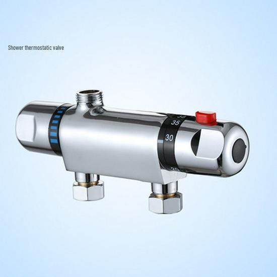 

Повністю мідний термостатичний душовий набір з сонячним водонагрівачем та клапаном регулювання температури