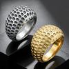 Retro 16MM Wide Ring Men Solid 316L Stainless Steel Men's Rings for Man Male Biker Jewelry Dropshipping His Birthday Gifts
