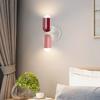 Nordische Wandleuchte mit PVC-Schirm und LED-Licht für Schlafzimmer- und Wohnzimmerdekoration