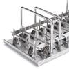 20Pcs Ice Lolly Popsicles Mould Stick Holder Home Kitchen Shop Ice Cream Maker Large Stainless Steel Ice Pop Molds Machine